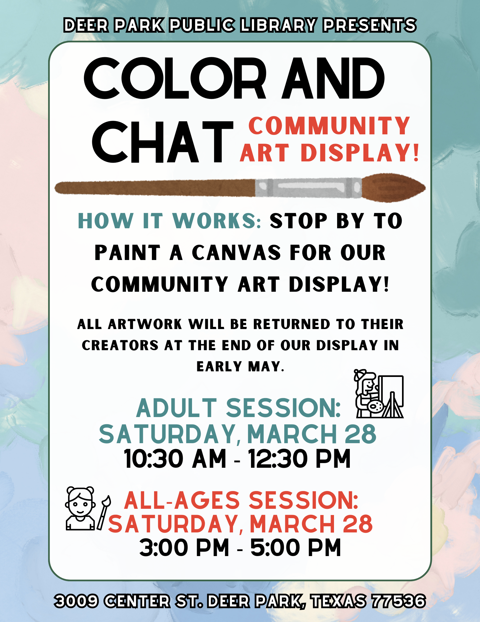 Color & Chat - March 2026