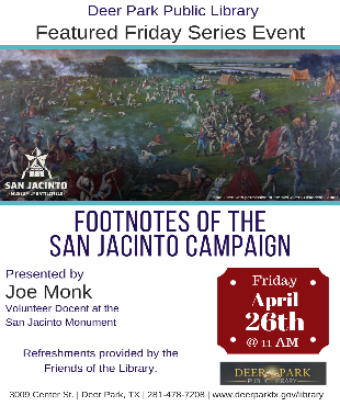 April 26 Featured Friday