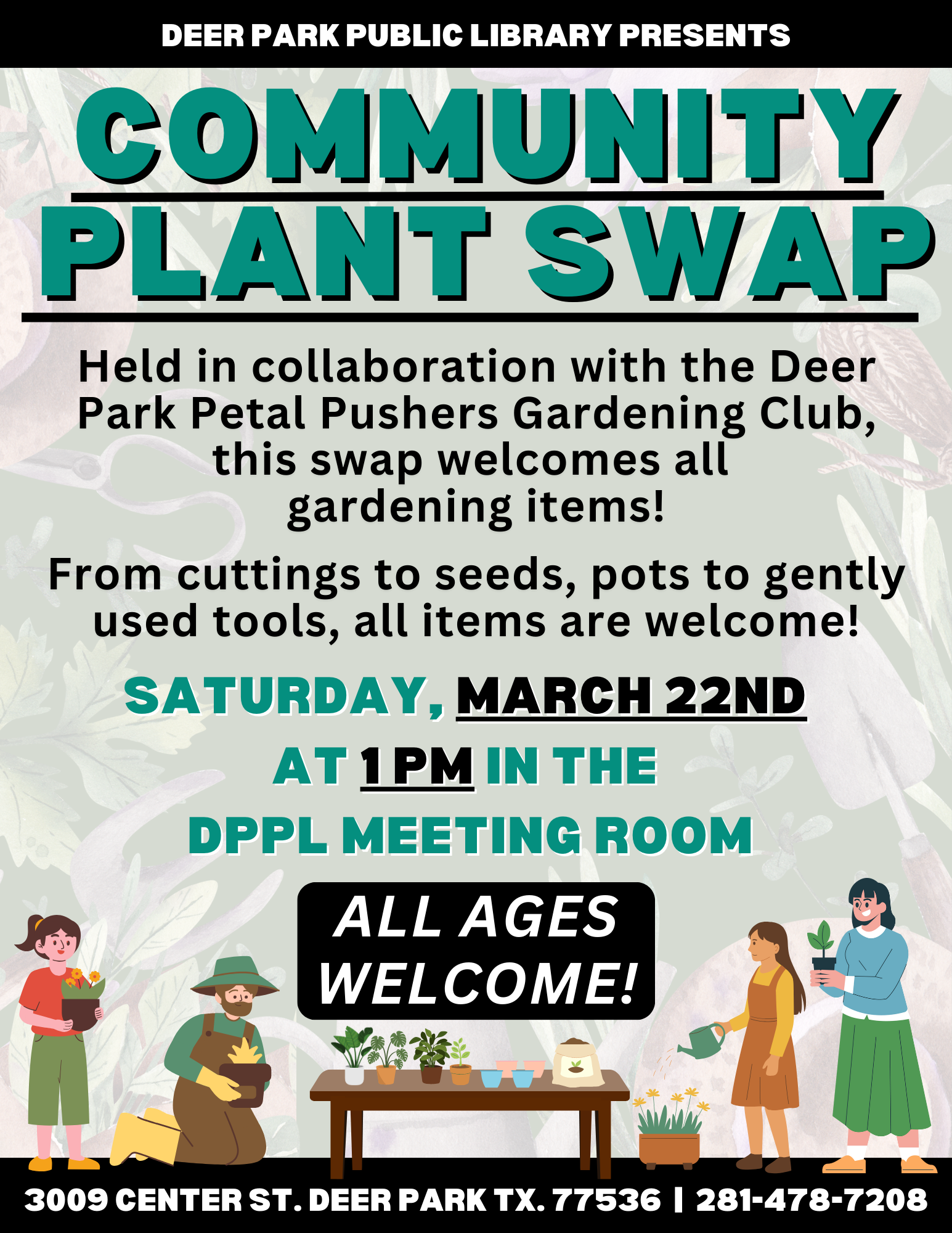 Plant Swap Program March 2025
