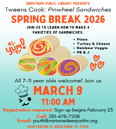 Tweens Cook Spring Break 2026