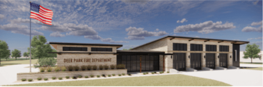 Rendering of Proposed Fire Station 1