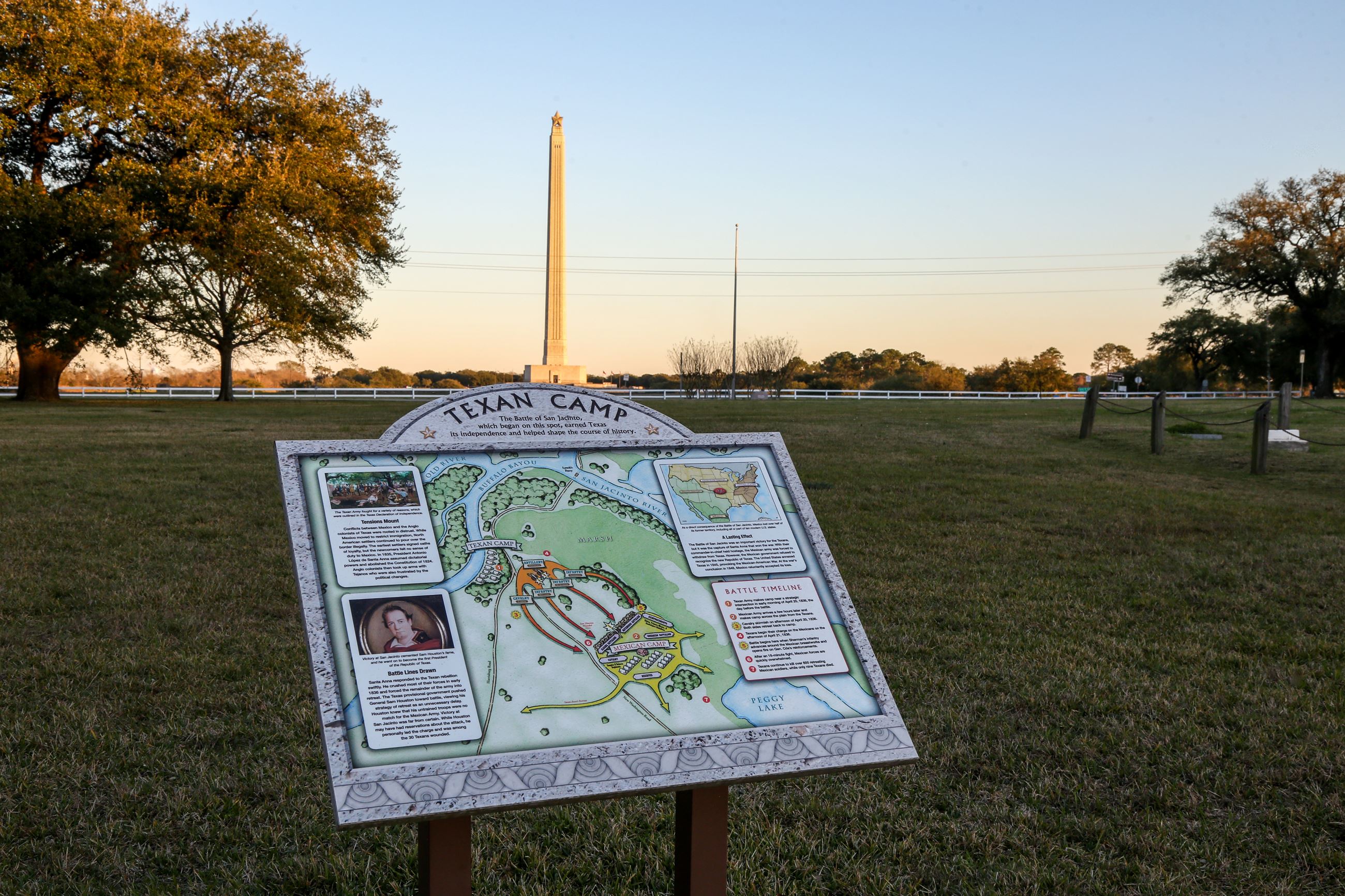 About the San Jacinto Battlefield